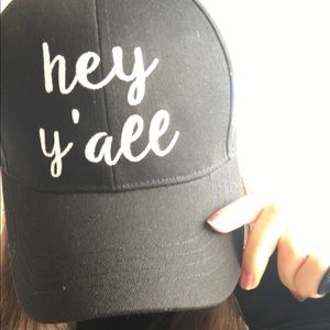 Hey Y’all b/w boutique hat